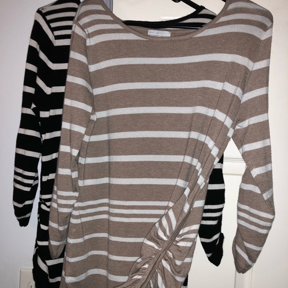 New York & Company Sweaters - Striped sweater type shirts